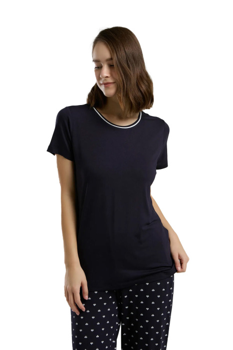 Arnetta Kadın Pijama Takımı - AR3224-S Lacivert - 3