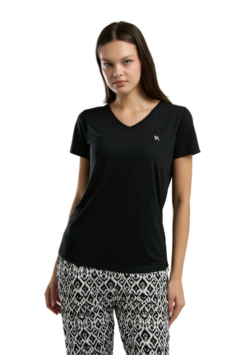 Arnetta Kadın Pijama Takımı - AR3240-S Siyah - 3
