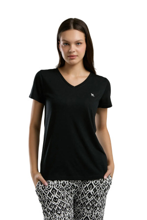 Arnetta Kadın Pijama Takımı - AR3240-S Siyah - 4