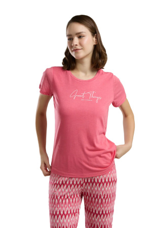 Arnetta Kadın Pijama Takımı - AR3248-S Pembe - 1