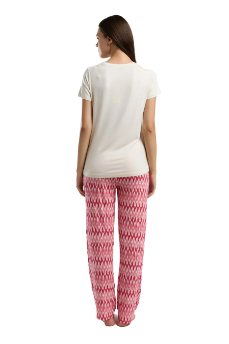 Arnetta Kadın Pijama Takımı - AR3249-S Krem - 4