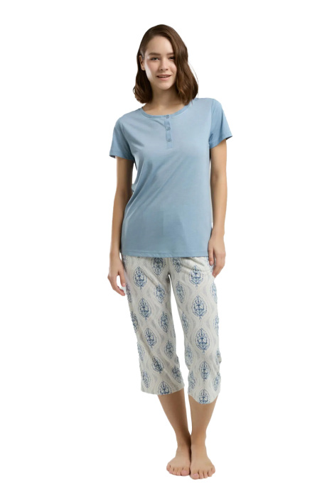 Arnetta Kadın Pijama Takımı - AR3257-S Gri - 3