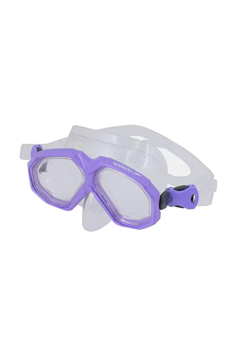 Au Dual Lenses Unisex Maske & Şnorkel Set - SOL25002C-SWDG Mor - 1