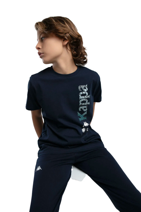 Authentic Henry Erkek Çocuk T-Shirt - 38257HW Lacivert - 1