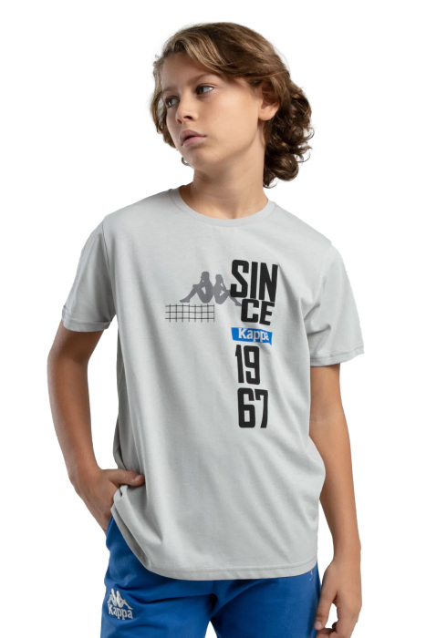 Authentic Jake Erkek Çocuk T-Shirt - 38257LW Gri - 1
