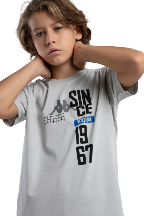Authentic Jake Erkek Çocuk T-Shirt - 38257LW Gri - 2