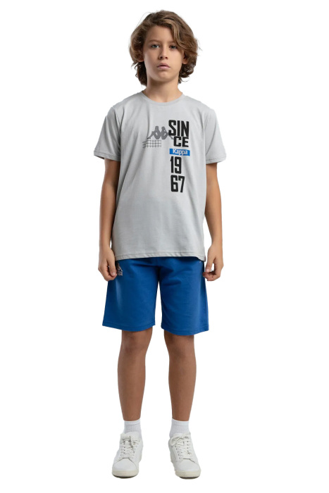 Authentic Jake Erkek Çocuk T-Shirt - 38257LW Gri - 4
