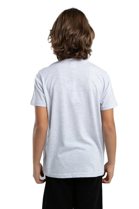 Authentic James Erkek Çocuk T-Shirt- 38257MW Açık Gri - 2
