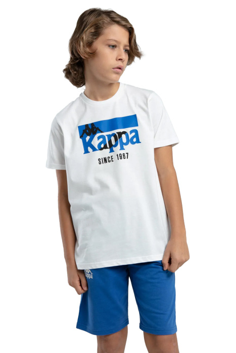 Authentic James Erkek Çocuk T-Shirt- 38257MW Beyaz - 1