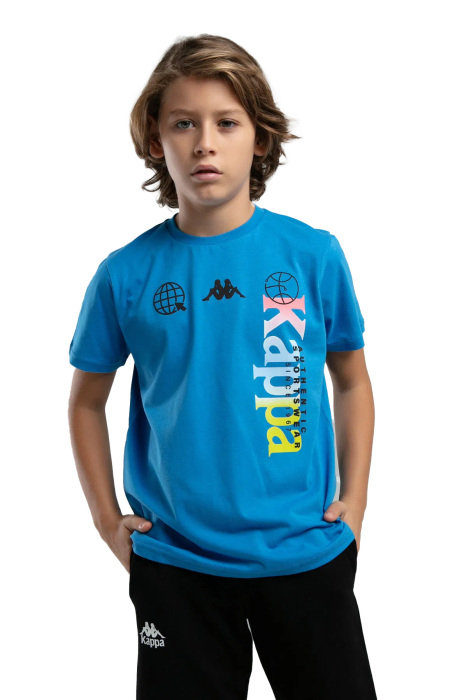 Authentic Jason Erkek Çocuk T-Shirt - 38257QW Saks Mavisi - 1