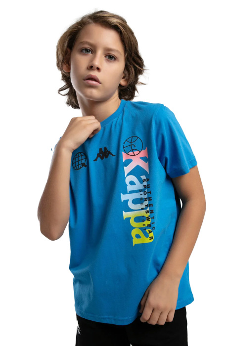 Authentic Jason Erkek Çocuk T-Shirt - 38257QW Saks Mavisi - 2