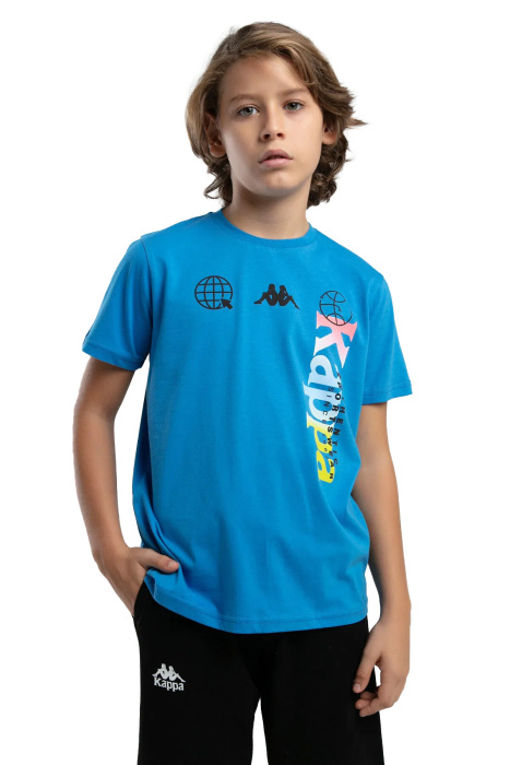 Authentic Jason Erkek Çocuk T-Shirt - 38257QW Saks Mavisi - 3