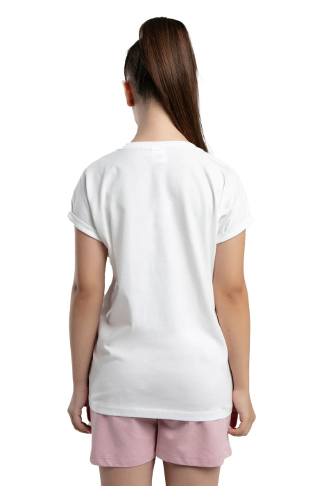 Authentic Kaelyn Kız Çocuk T-Shirt - 38284XW Beyaz - 4