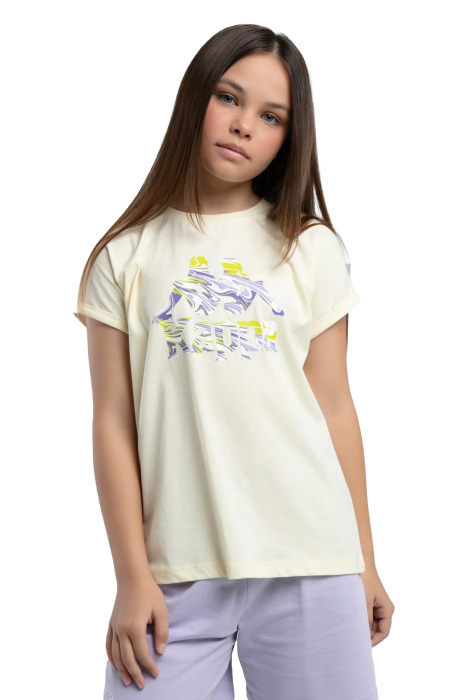 Authentic Kaelyn Kız Çocuk T-Shirt - 38284XW Sarı - 1