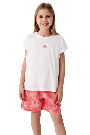 Authentic Kailyn Kız Çocuk T-Shirt - 38284SW Beyaz - 1
