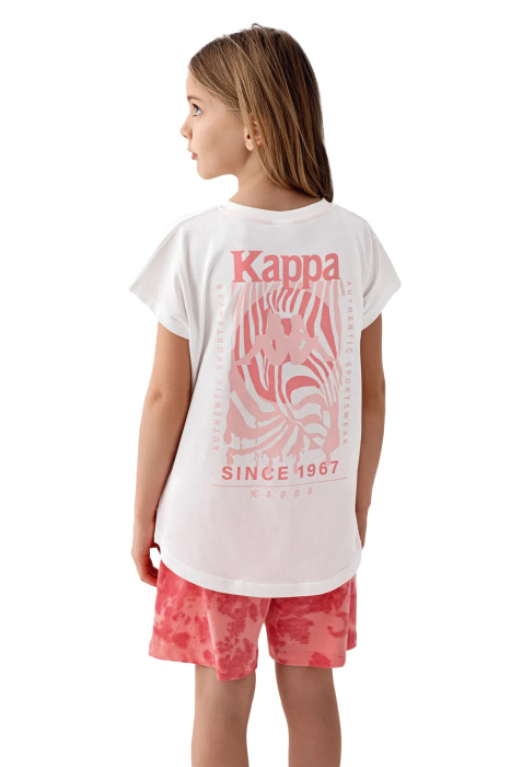 Authentic Kailyn Kız Çocuk T-Shirt - 38284SW Beyaz - 2