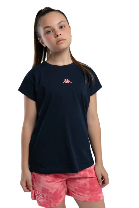 Authentic Kailyn Kız Çocuk T-Shirt - 38284SW Lacivert - 1