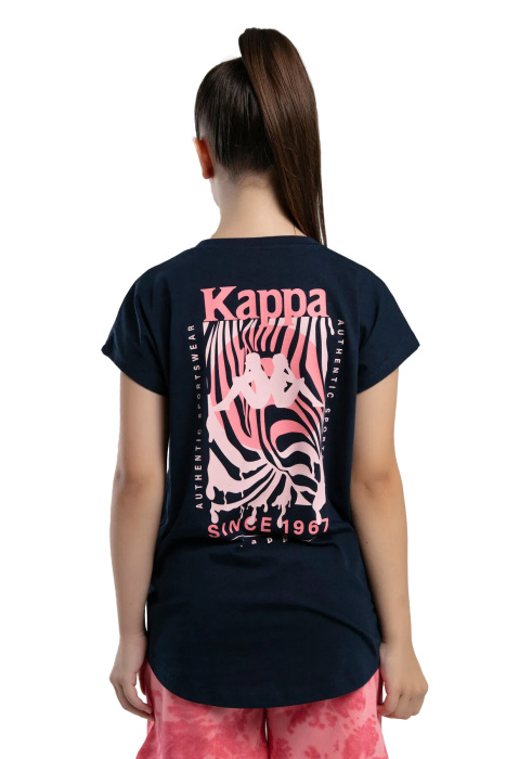 Authentic Kailyn Kız Çocuk T-Shirt - 38284SW Lacivert - 2