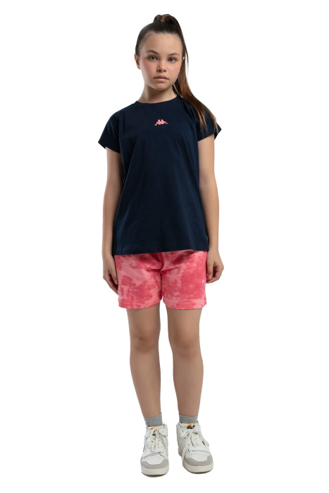 Authentic Kailyn Kız Çocuk T-Shirt - 38284SW Lacivert - 3