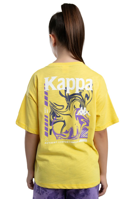 Authentic Kaitlyn Kız Çocuk T-Shirt - 38284ZW Sarı - 5