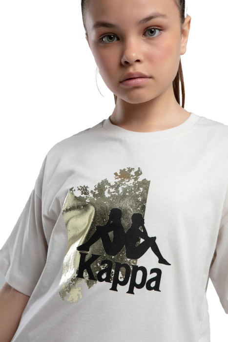 Authentic Kali Kız Çocuk T-Shirt - 38284QW Gri - 4