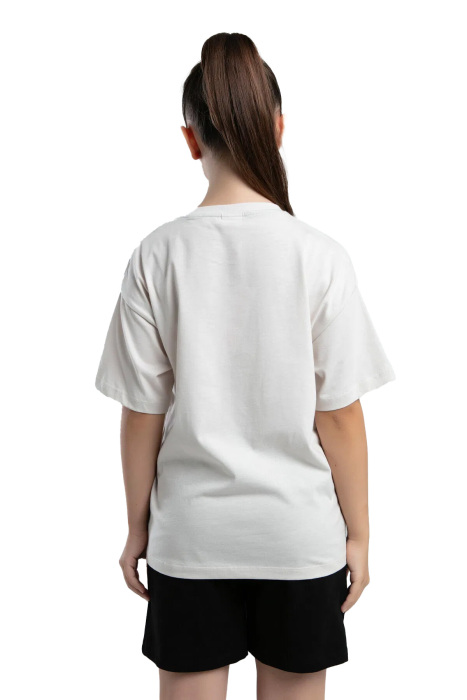 Authentic Kali Kız Çocuk T-Shirt - 38284QW Gri - 5
