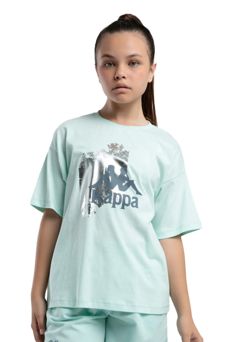 Authentic Kali Kız Çocuk T-Shirt - 38284QW Nil Yeşili - 1