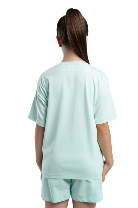 Authentic Kali Kız Çocuk T-Shirt - 38284QW Nil Yeşili - 3