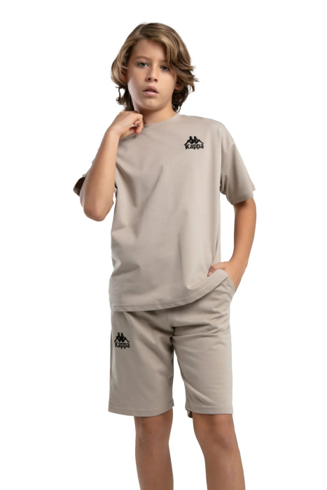 Authentic Keaton Erkek Çocuk Bermuda Takım - 36225JW Gri - 1