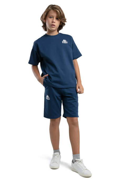 Authentic Keaton Erkek Çocuk Bermuda Takım - 36225JW Koyu Mavi - 1