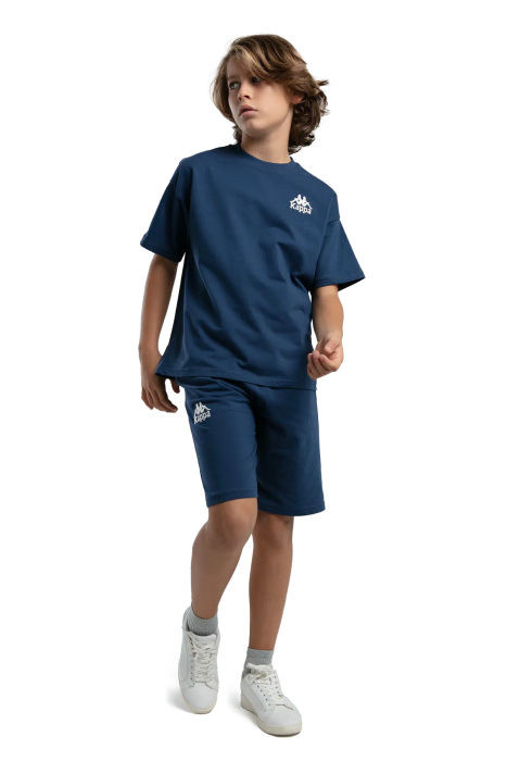 Authentic Keaton Erkek Çocuk Bermuda Takım - 36225JW Koyu Mavi - 3