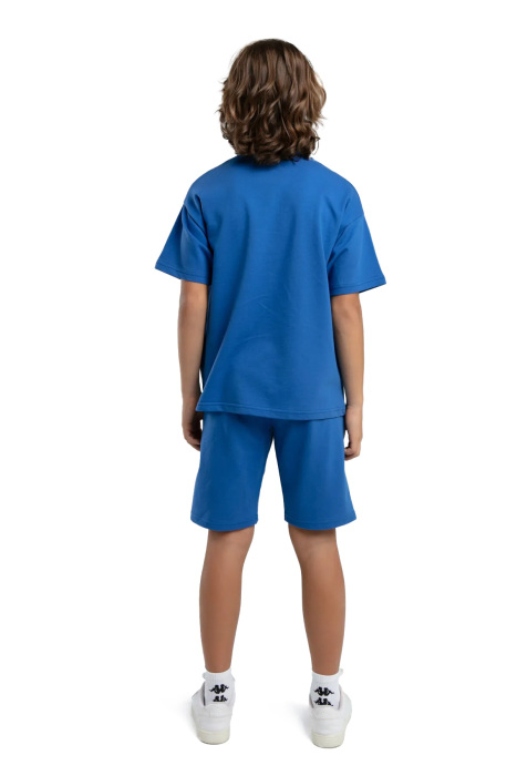 Authentic Keaton Erkek Çocuk Bermuda Takım - 36225JW Saks Mavisi - 5