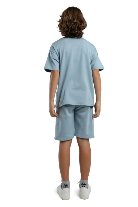 Authentic Keaton Erkek Çocuk Bermuda Takım - 36225JW Yeşil - 3