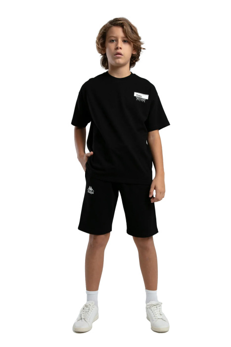 Authentic Keegan Erkek Çocuk Bermuda Takım - 36225KW Siyah - 1