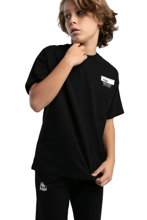 Authentic Keegan Erkek Çocuk Bermuda Takım - 36225KW Siyah - 2