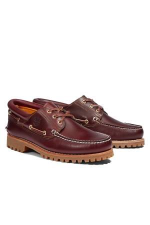 Authentics 3 Eye Classic Lug Erkek Ayakkabı - TB050009 Siyah - Thumbnail