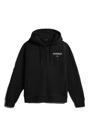 B-Ayas Fzh Erkek Fermuarlı SweatShirt - NP0A4GJB Siyah - Napapijri