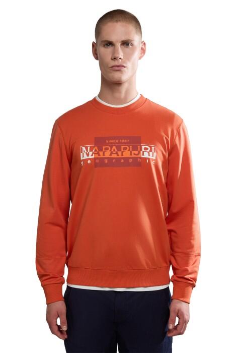 B-Smallwood C Erkek SweatShirt - NP0A4HP5 Koyu Turuncu