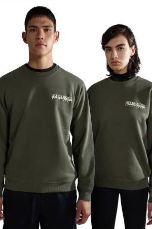 B-Telemark C Erkek SweatShirt - NP0A4HN1 Yeşil - Thumbnail