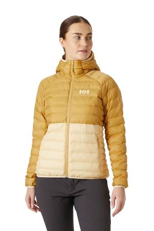 Banff Hooded Insulator Kadın Mont - 63252 Sarı/Krem - Helly Hansen