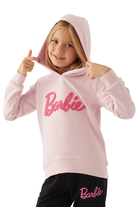 Barbie Kız Çocuk SweatShirt - L1769-3 Toz Pembe - 2
