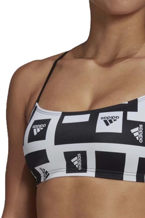 Bars Aop Kadın Bikini - H62031 Siyah/Beyaz - 4