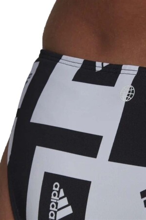 Bars Aop Kadın Bikini - H62031 Siyah/Beyaz - 5