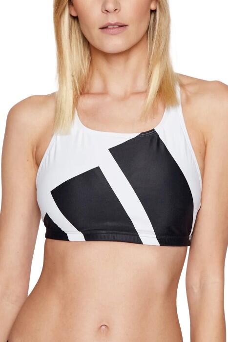 Bars Kadın Bikini Alt Üst Takım - H62035 Siyah/Beyaz - 1