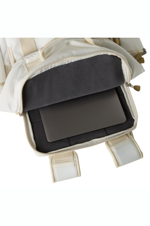 Base Camp Daypack Unisex Sırt Çantası - NF0A8BK4 Beyaz/Krem - 8