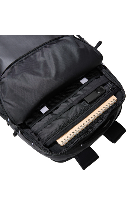 Base Camp Voyager Travel Pack Unisex Sırt Çantası - NF0A81DN Siyah/Asfalt Gri - 4