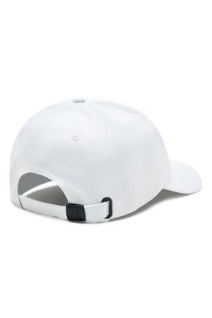 Baseball Cap Logo Embroidery 3D Up Erkek Şapka - 76QAZK30 Beyaz/Siyah - Thumbnail