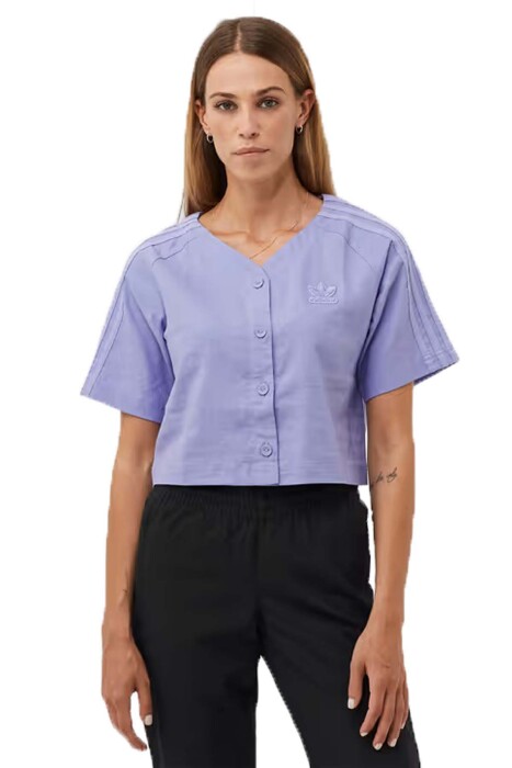 Baseball Kadın T-Shirt - HB9528 Mor - 1