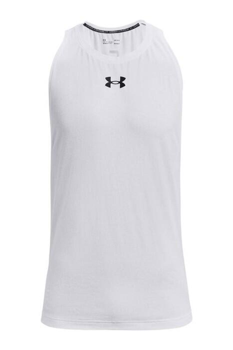 Baseline Cotton Tank Erkek Spor Atlet - 1361901 Beyaz