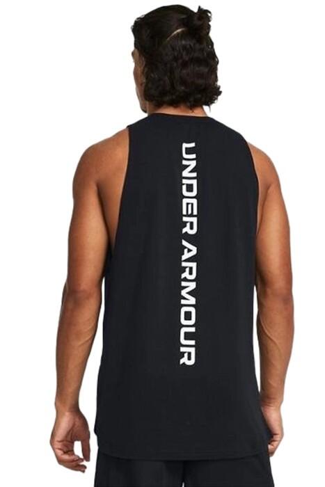 Baseline Cotton Tank Erkek Spor Atlet - 1361901 Siyah - 2